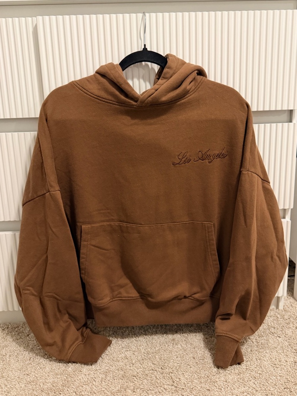 Reserved Brown 'Los Angeles' Hoodie